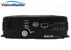 Quality H 265 Digital Video Recorder 4G Mobile Cctv Dvr For Vehicles 4 Channel 1080p wholesale