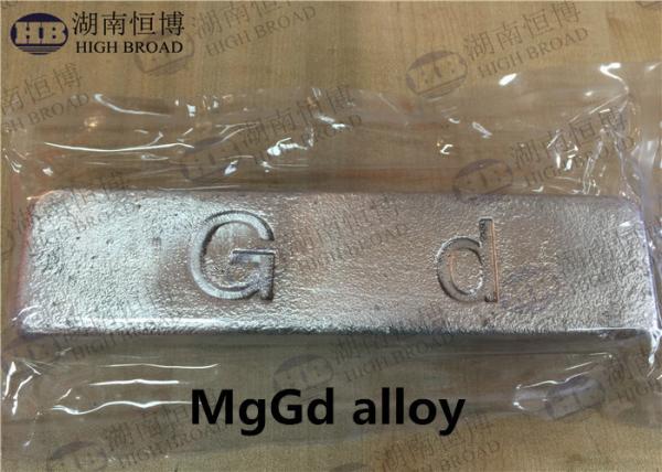 MgGd30% MgGd25% alloy ingot magnesium gadolinium master alloy ingot grain