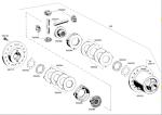 SP100333 ZF.4460325018 Metal Gasket Sheet Grader Spare Parts