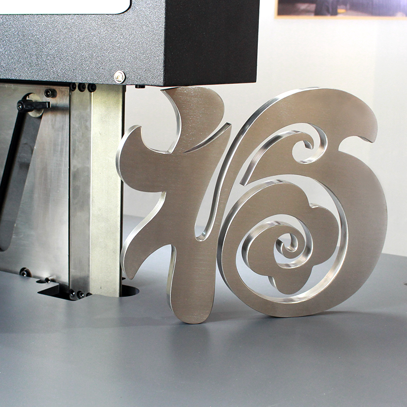 Stainless Steel And Aluminum Letter Bending Machine EJON T13H CNC With Two Cutters