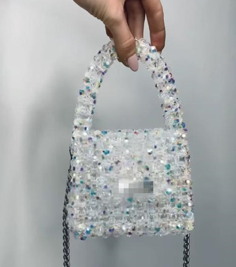 wholesale 3mm-16mm acrylic AB color bubble dazzling color pineapple corner bead DIY bead handicraft bag accessories