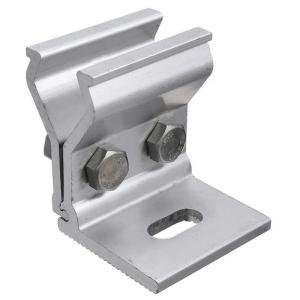 Quality CE Solar Mounting Accessories Stainless Steel Metal Roof Solar Panel Mounting Clamps wholesale