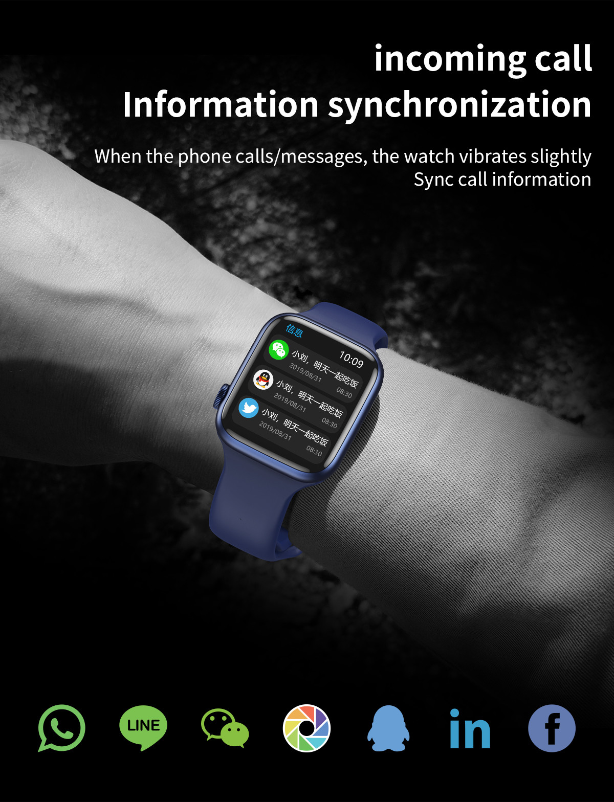 2021 AW9 smart watch 1.75IPS Screen 280 mah Battery BLE call intelligent body temperature detection