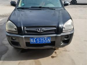 Quality 2009 2.0L Hyundai Tucson Used Car Automatic Two Wheel Drive Sunroof 120000 Km Euro IV wholesale