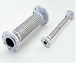 Soft Carbon Steel Tube Flange Connectable / Industry Stainless Vacuum Bellows
