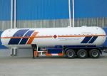3 Axles 58000L Liquefied Petroleum Gas Lorry Tanker Semi Trailer