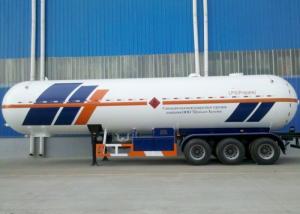 Quality 3 Axles 58000L Liquefied Petroleum Gas Lorry Tanker Semi Trailer wholesale
