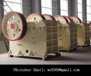 Quality High Hardness Mining Rock Crusher / Double Toggle Jaw Crusher Easy Operated wholesale