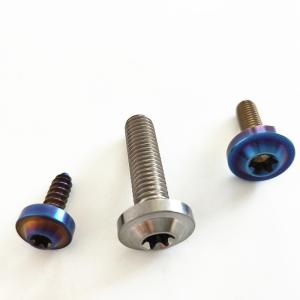 Quality GR5 Titanium Button Head Screw M5 M6 Lightest Bolts Screws For Industry wholesale