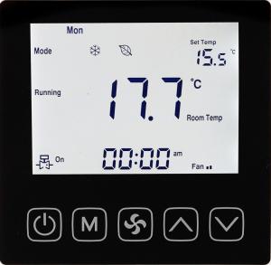 China RS485 Durable Bacnet 2 Pipe 230V Fan Coil Unit Thermostat on sale
