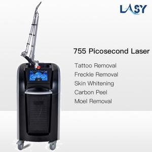 Quality 0.7-0.8mm Picosecond Laser Tattoo Removal Machine Nd Yag Hydrodermabrasion wholesale