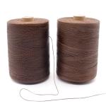 Polyester/ Waxed 150D/16 Color Hand Sewn Flat Wax Thread for Leather Goods