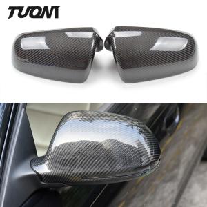 Quality Twill Weaven Carbon Fiber Mirror Cover Caps Audi A4 B9 S-Line S4 A5 S5 RS5 2 4 Door Replacement wholesale
