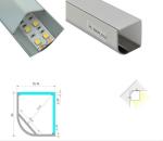 U type Corner Led aluminum extrusion profiles led profiles made from shenzhen