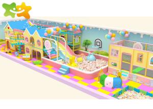 Quality LLDPE Children'S Indoor Gym Equipment , Toddler Soft Play Area Ball Pool Slide wholesale
