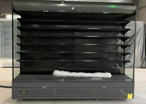 Quality AUTOMATIC DEFROST 6-FT PLUG-IN OPEN-CASE CHILLER BLACK wholesale