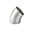 Stainless Steel 304 316 Pipe Fitting SR LR 90 Degrees 45 Degrees Street Welding