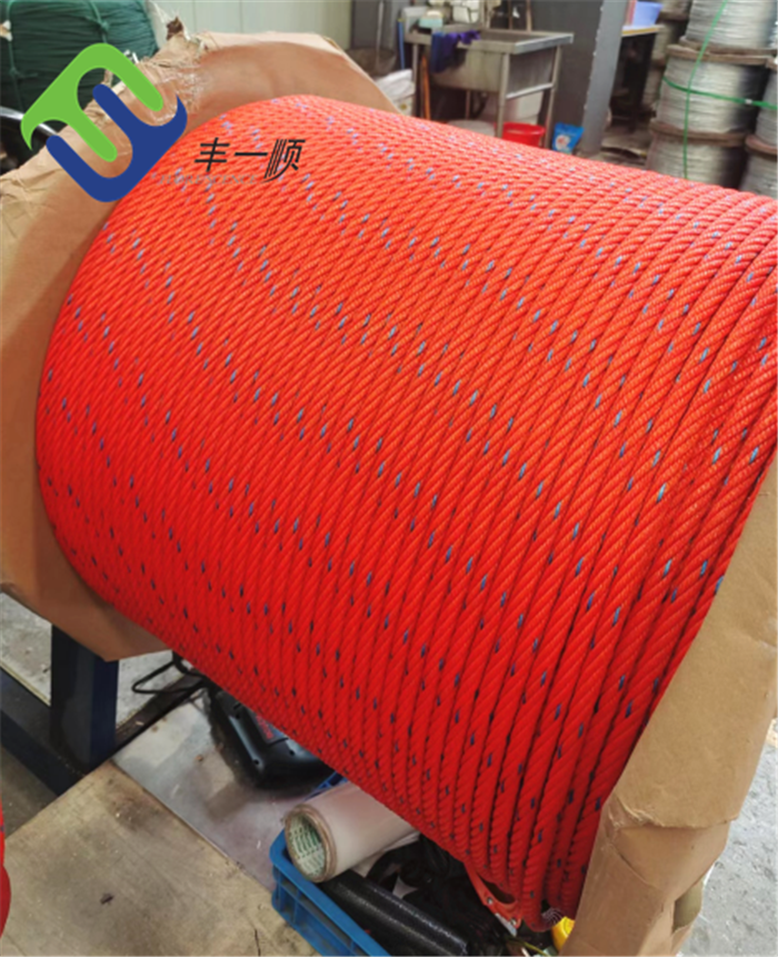 16mm Steel Wire Core Pp Polypropylene Combination Rope For Fishing Industry