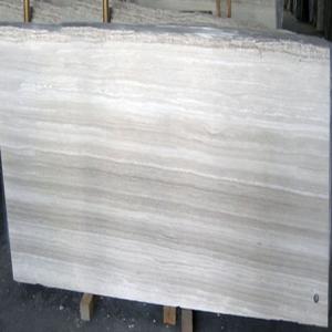 Quality New fashion natural stone wood grain grey marble wholesale