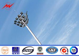 Quality 15 Meter Single Pole Tubular Antenna High Towers Lighting Mast Light Tower wholesale