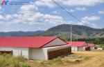 Farmhouse Style Prefabricated Poultry House Steel Frame Chicken Coop For Farm