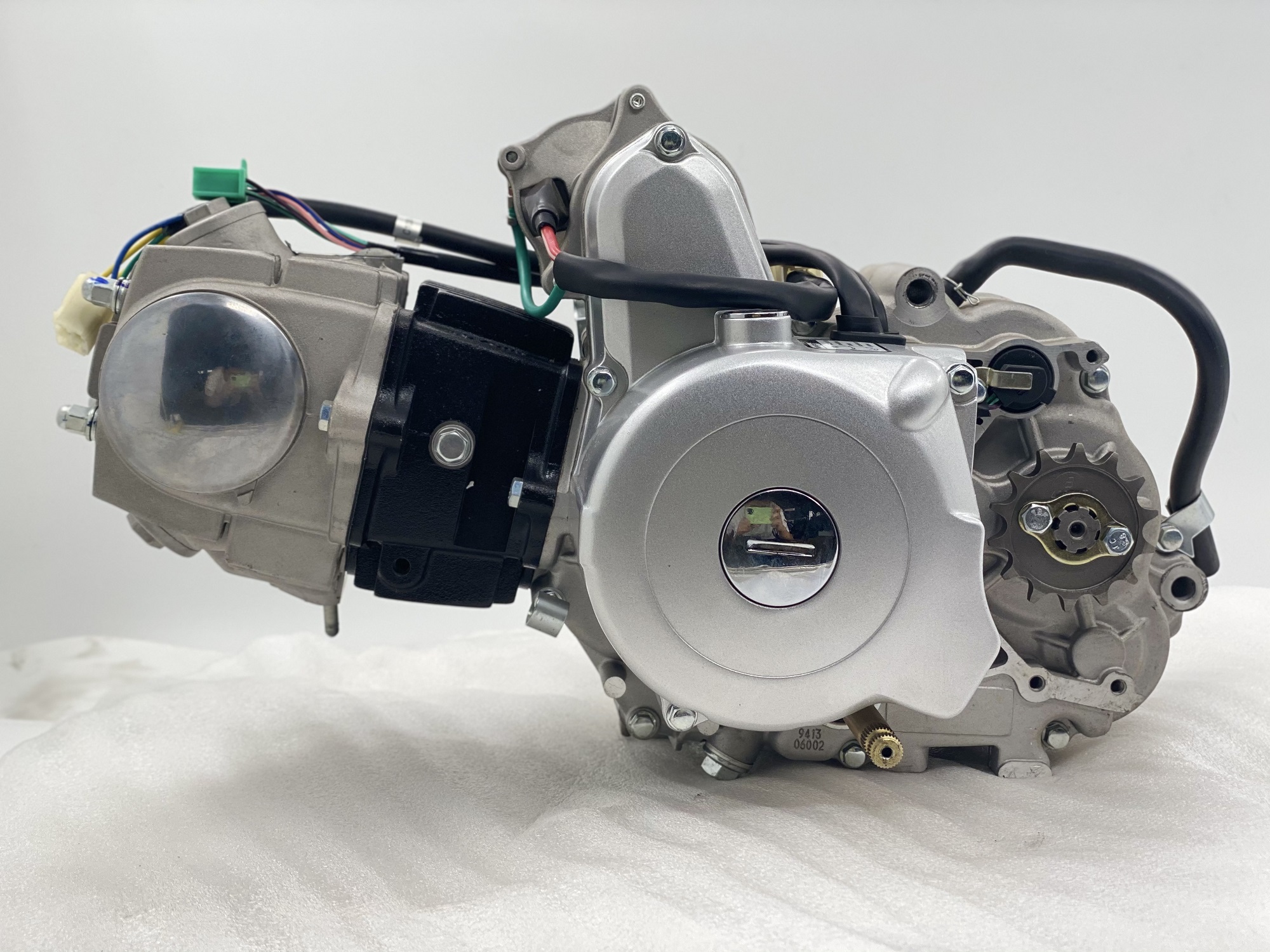 YF157FMI 4 Stroke DAYANG Air Cooled Motorcycle Engine for Semi Automatic Assembly