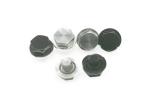 SUS304 Chrome Wheel Rivets 3.25g Weight , Wheel Rivets Black HEX12.5x13.2
