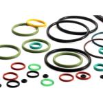 AS568 Standard Oil Resistant FFKM O Rings 16-30 N/mm Tear Strength For Oil Gas