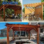 Attached Alumawood Pergola Patio Canopy Aluminum Colorbond Pergola
