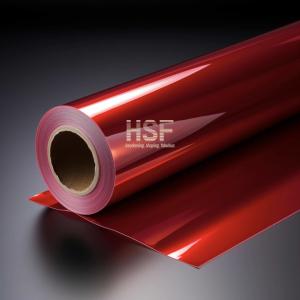 Quality 75um Red PET Fluorosilicone Release Liner Transparent Pet Film wholesale