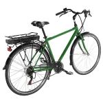 OEM Lightweight Electric Road Bike 28in Steel Frame With 36V 250W Rear Motor