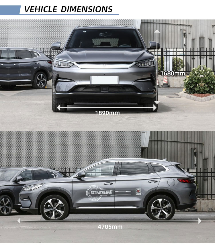 2022 Auto Byd Song Plus 60v 4000w 4 Wheel Electric Car New Cheap 4WD AWD Adults Electric Byd Yuan Tang Han Electric Cars