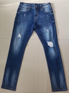 Quality Slim Trend Fashion Men Jeans Stretch Denim Pants Casual Jeans GG7040 wholesale