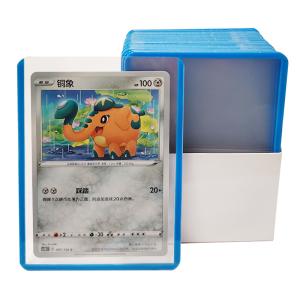 Quality Custom Logo PVC Top Loading Card Sleeves 35C For Toploaders wholesale