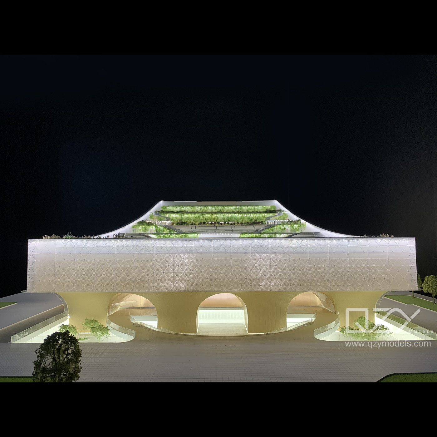 SZAD 1/200 Zhuhai Art Center Model