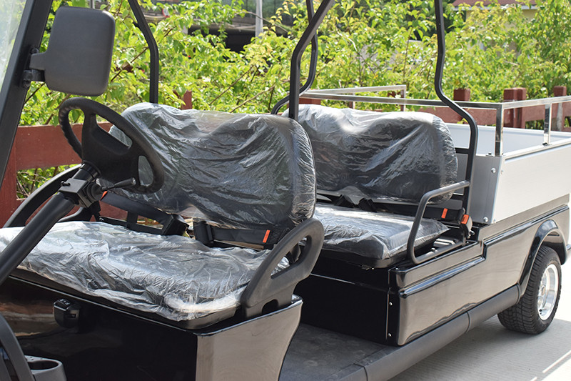 4 Seater 48V Electric Golf Cart with Rear Storage Box