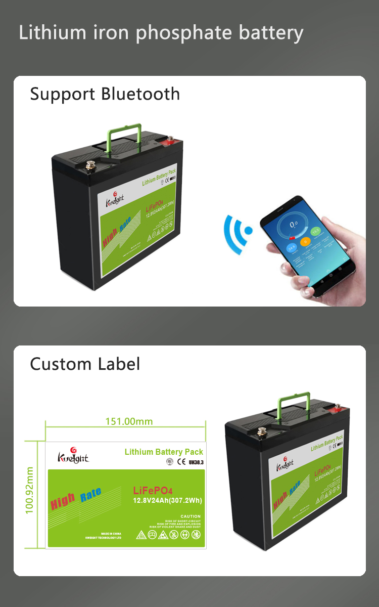 Off Grid Power 12V LiFePO4 Battery Pack UPS EPS Backup Power Supply