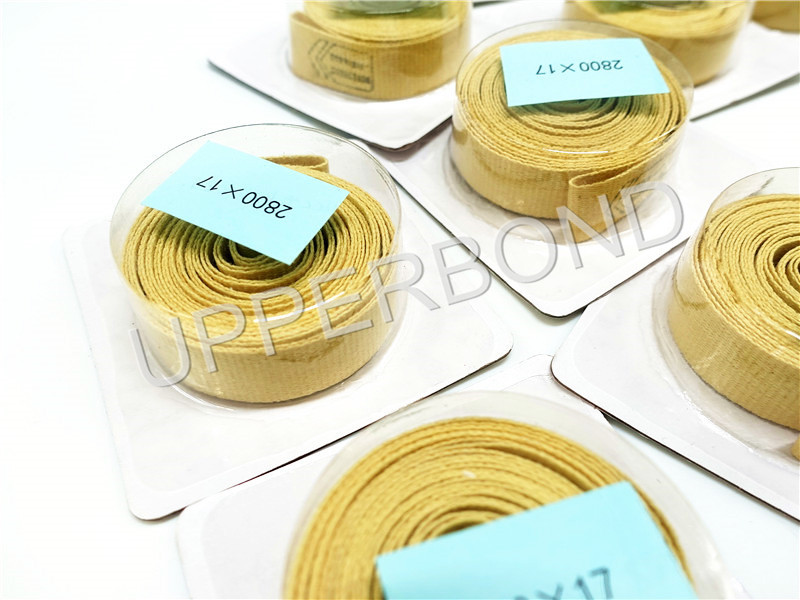 KDF2 Kevlar Fiber Tapes 3952x14mm Cigarette Machine Spare Parts