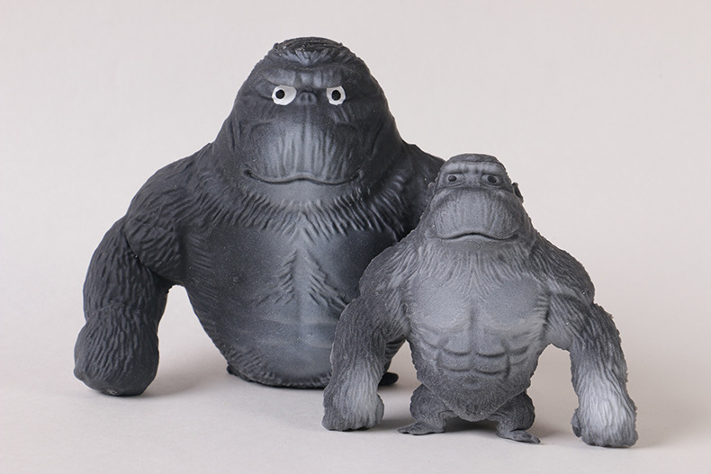 Children's Pinch Toy Gorilla Vent Pinch Slow Rebound Toy Decompression Sand Molding Soft Glue
