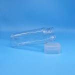 Snack Candy Clear Square Wide Mouth Food grade PET Plastic Jars Screw Top Lids