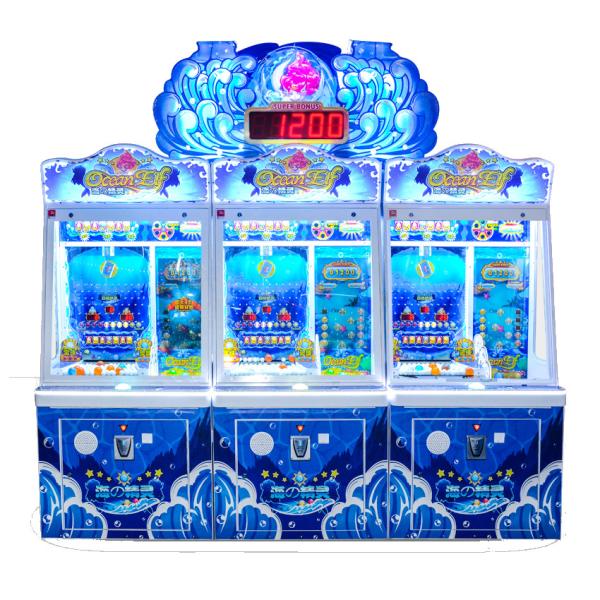 Ocean Elf Video Redemption Arcade Machines Coin Operated Pearl Fisher Ball