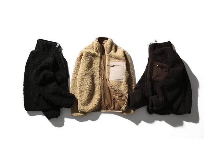 Winter Coat Polar Solid Color Stand Collar Zipper Utility Loose Long Sleeve Oversize Custom Sherpa Fleece Jacket for Men