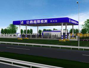 Quality Single Axle 40T Weigh In Motion Station Truck Scales IP68 Protection wholesale