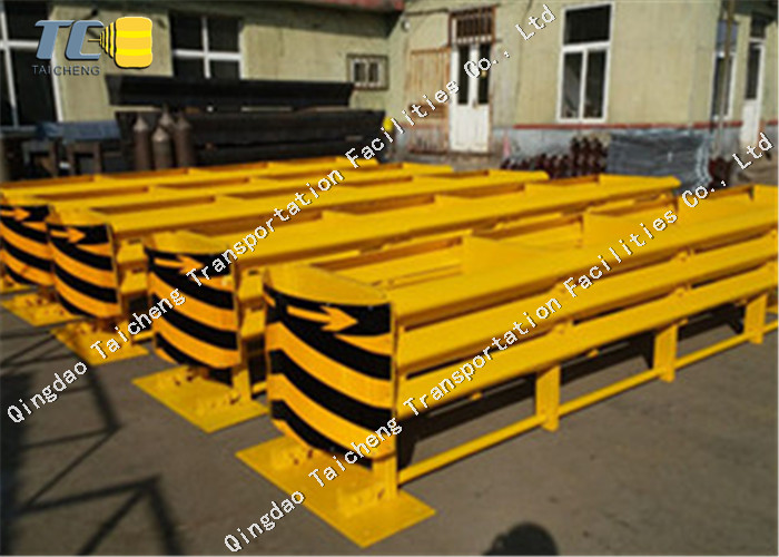 High-Performance Crash Cushion Attenuator for Traffic Management System