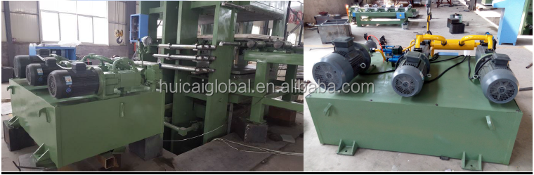 Plate Vulcanizing Press Machine for Rubber Mat Production in Manufacturing Plant