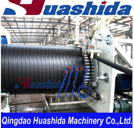Skrg1200 Plastic HDPE Winding Pipe Production Line / Extrusion Line