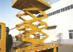 ISUZU Chassis 4x2 Drive 22M Telescopic Boom Truck Mounted Aerial Platforms 90km
