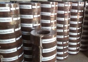 Quality Brown Woven Brake Lining Material Winch Crane Woven Brake Roll Lining wholesale