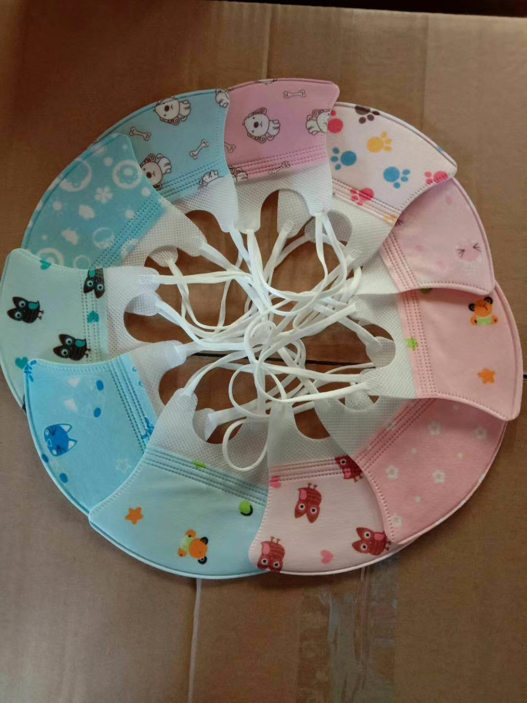 Best BFE 95% 3D kids student face mask breathable 3d deisgn child face mask