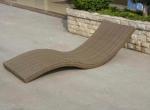 Luxury Rattan Sun Lounger